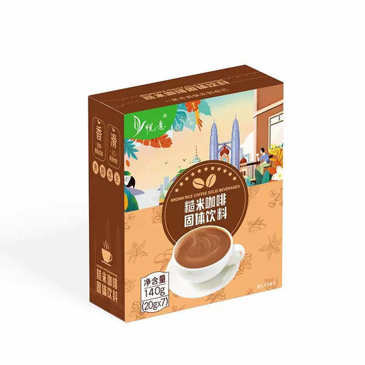 Yueyi Brown Rice Coffee, Instant Coffee 20g x 7