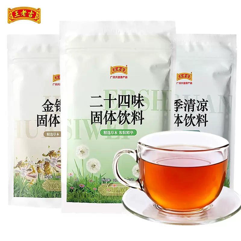 WALOVI Herbal Tea Granules, Solid Drink, Jinyinhua 8g x 12